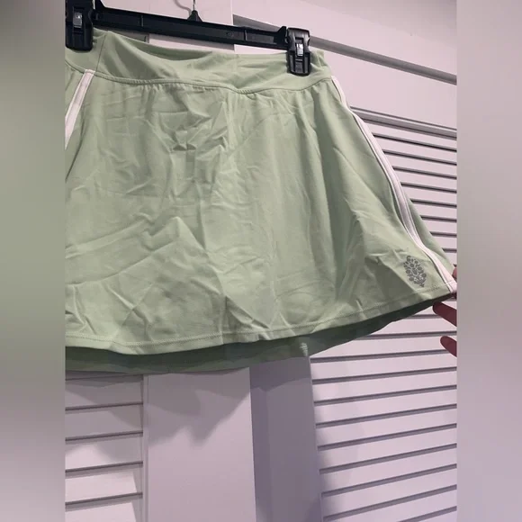 NWOT FP Movement Never Better Volleyball skirt size medium pistachio casual yoga - Picture 6 of 8